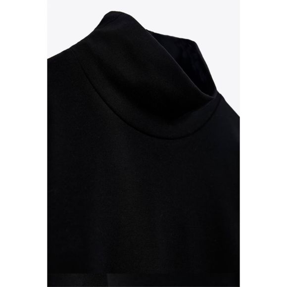 Zara Asymmetric Top Black Size M - Picture 6 of 6